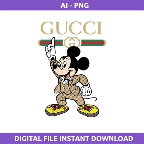 mickey gucci|mickey mouse in gucci.